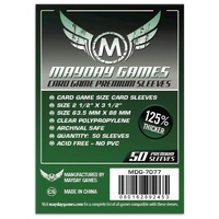 Mayday 7077 - Premium Card Sleeves (Pack of 50) - 63.5 X 88 MM