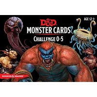 Dungeons & Dragons: Monster Cards Challenge 0-5 (179 Cards)