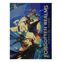 D&D Dungeons & Dragons Forgotten Realms Heroes of Faerun Player Expansion Hardcover Alternative Cover