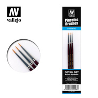 Vallejo Brushes Definition Set (3 Pcs)