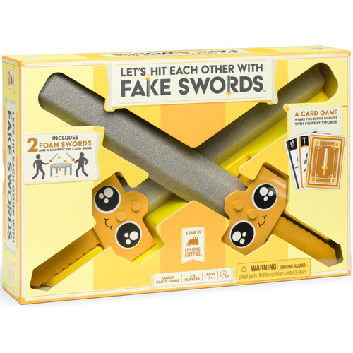 Let's Hit Each Other With Fake Swords