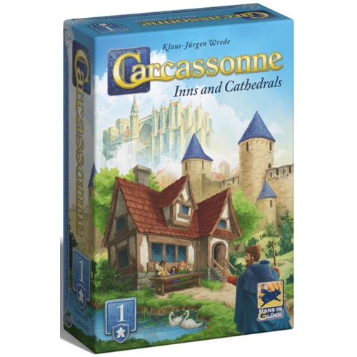 Carcassonne Expansion 1 - Inns and Cathedrals (2025 Redesign)