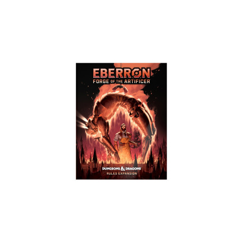 D&D Dungeons & Dragons Eberron Forge of the Artificer Hardcover Alternative Cover