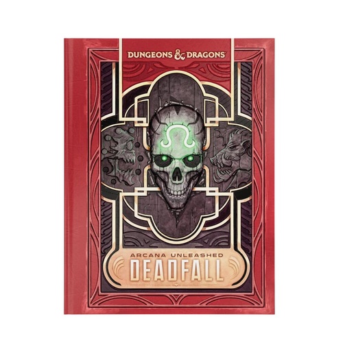 D&D Dungeons & Dragons Arcana Unleashed Deadfall Hardcover Alternative Cover