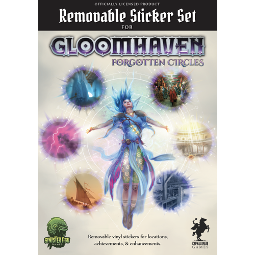 Removable Sticker Set for Gloomhaven: Forgotten Circles