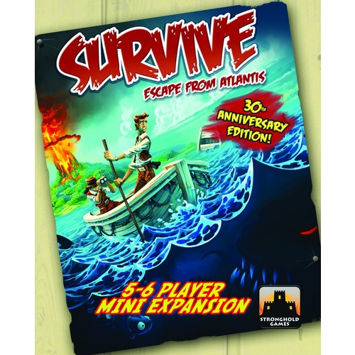 Survive Escape From Atlantis - 5-6 Player Mini Expansion